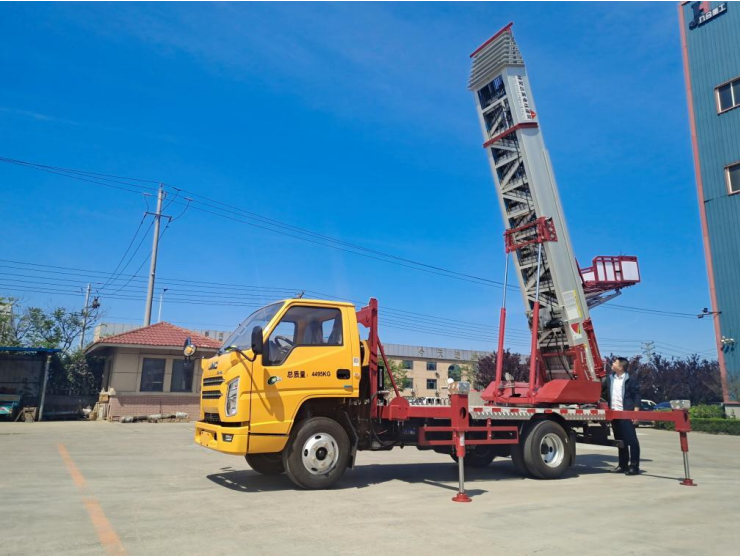 南京栖霞常年租赁32米云梯车